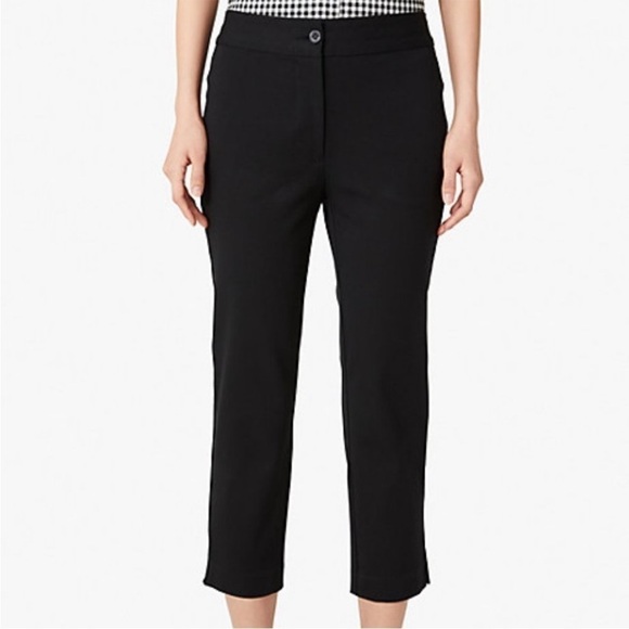 kate spade Pants - NWT Kate Spade Mainline Stretch Twill Dress Pant with Slits on Hem